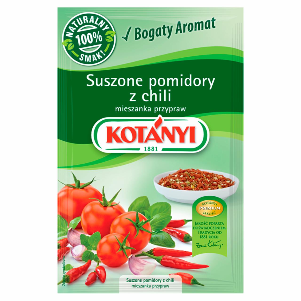 Zdjęcia - Kotányi Suszone pomidory z chili mieszanka przypraw 22 g