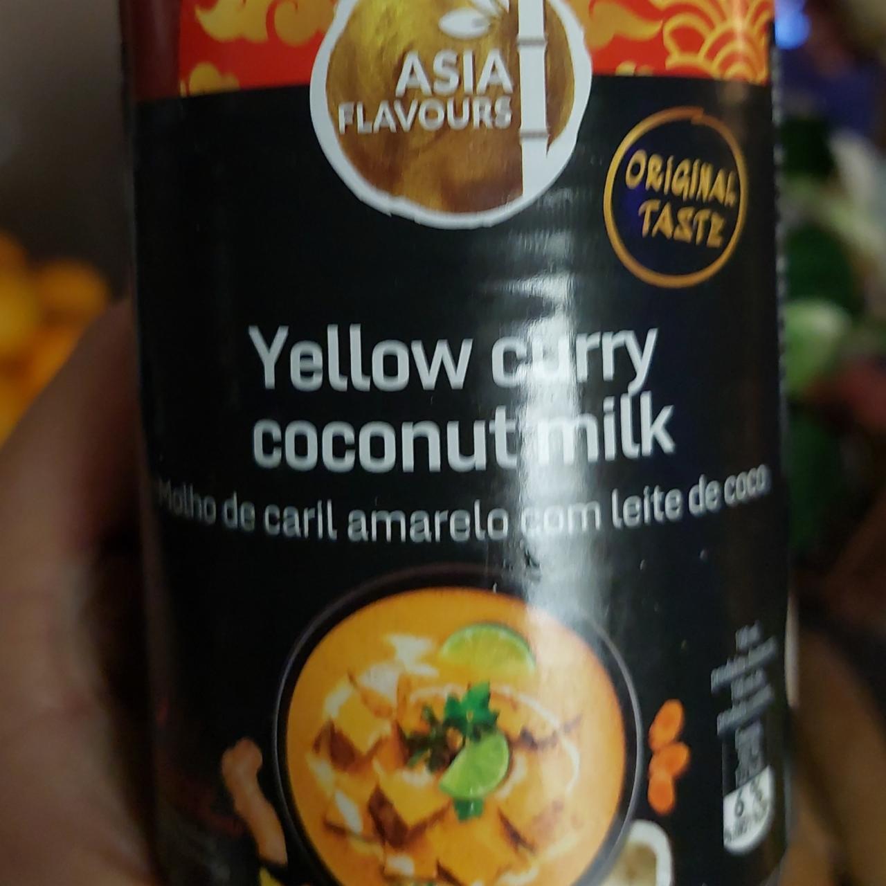 Zdjęcia - Yellow curry coconut milk Asia Flavours
