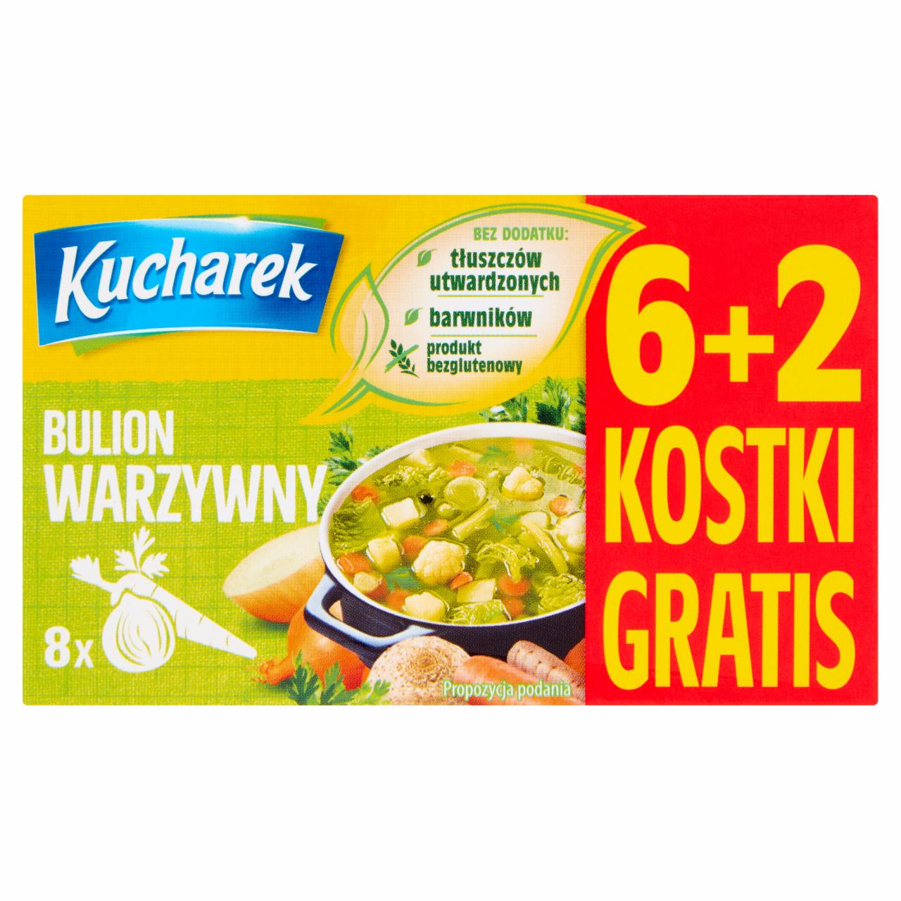 Zdjęcia - Kucharek Bulion warzywny 80 g (8 x 10 g)