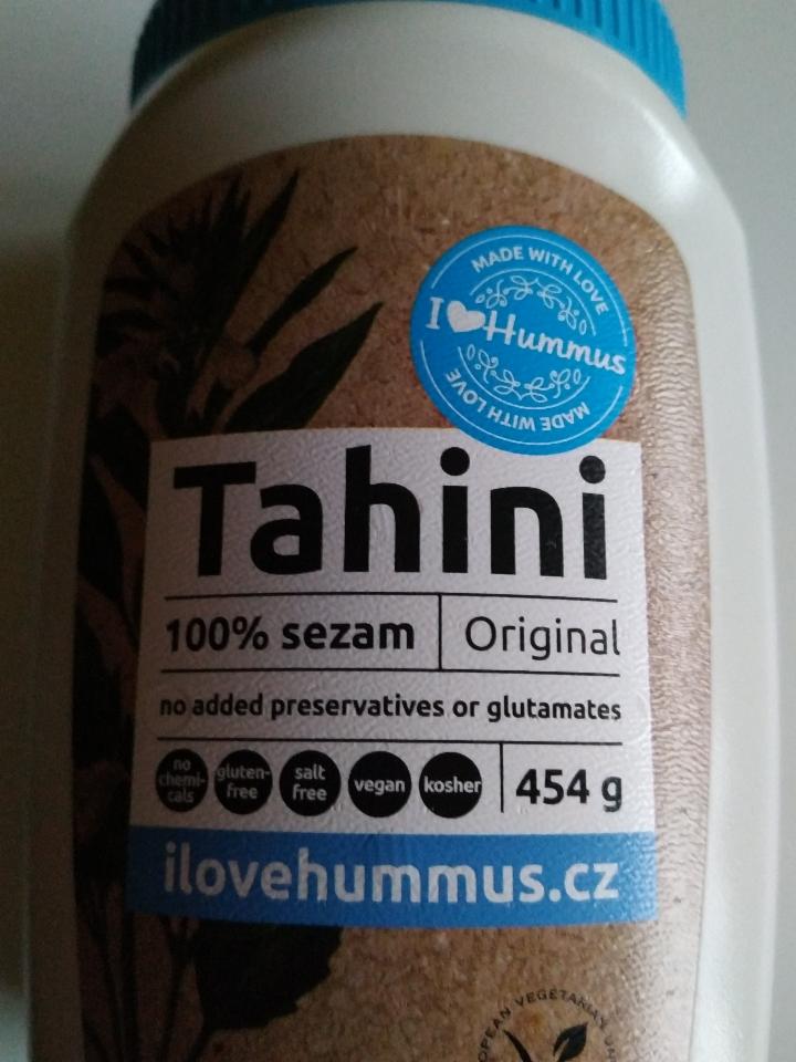 Zdjęcia - Tahini 100% sezam Original I love Hummus