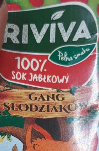 Zdjęcia - riviva gang slodziaków 100% sok jabłkowy