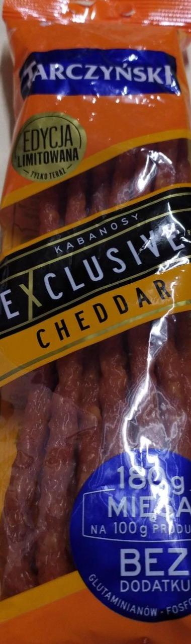 Zdjęcia - Kabanosy exclusive cheddar Tarczyński