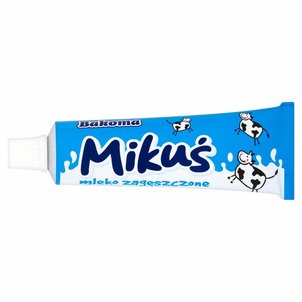 Zdjęcia - Mikuś Mleko zagęszczone słodzone Bakoma