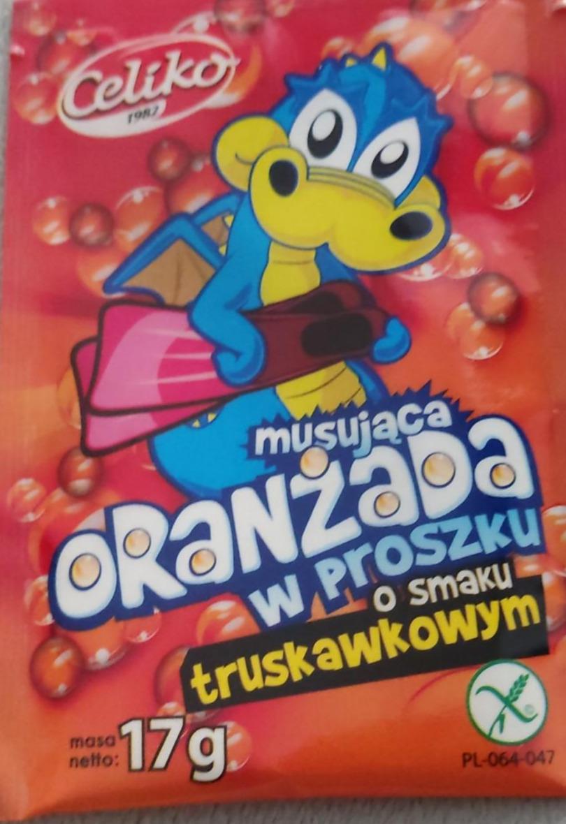 Zdjęcia - Oranżada w proszku o smaku truskawkowym Celiko