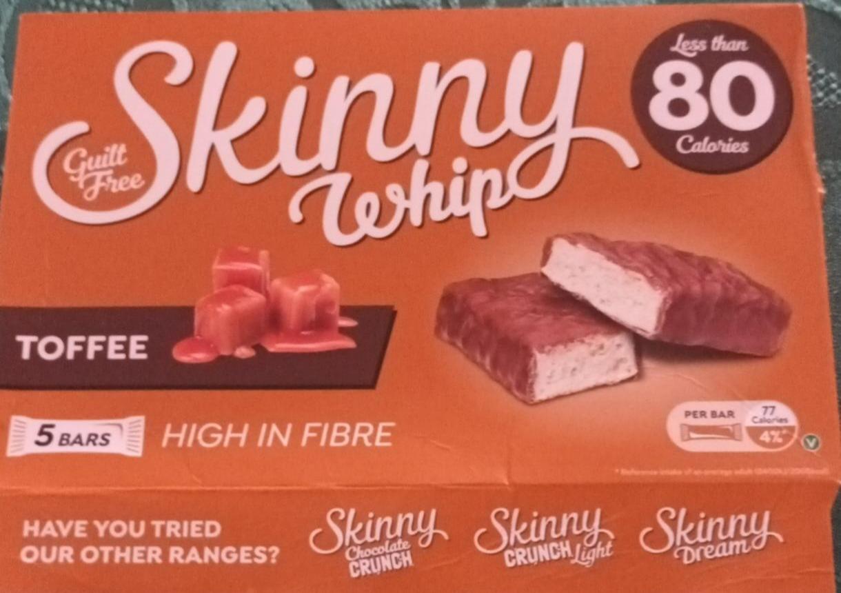 Zdjęcia - Skinny Whip toffee Skinny bars