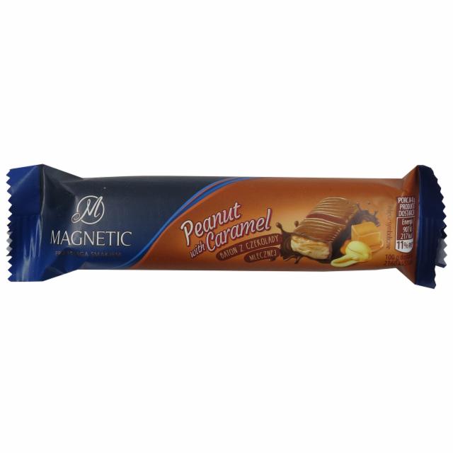 Zdjęcia - Baton z czekolady mlecznej Peanut with Caramel Magnetic