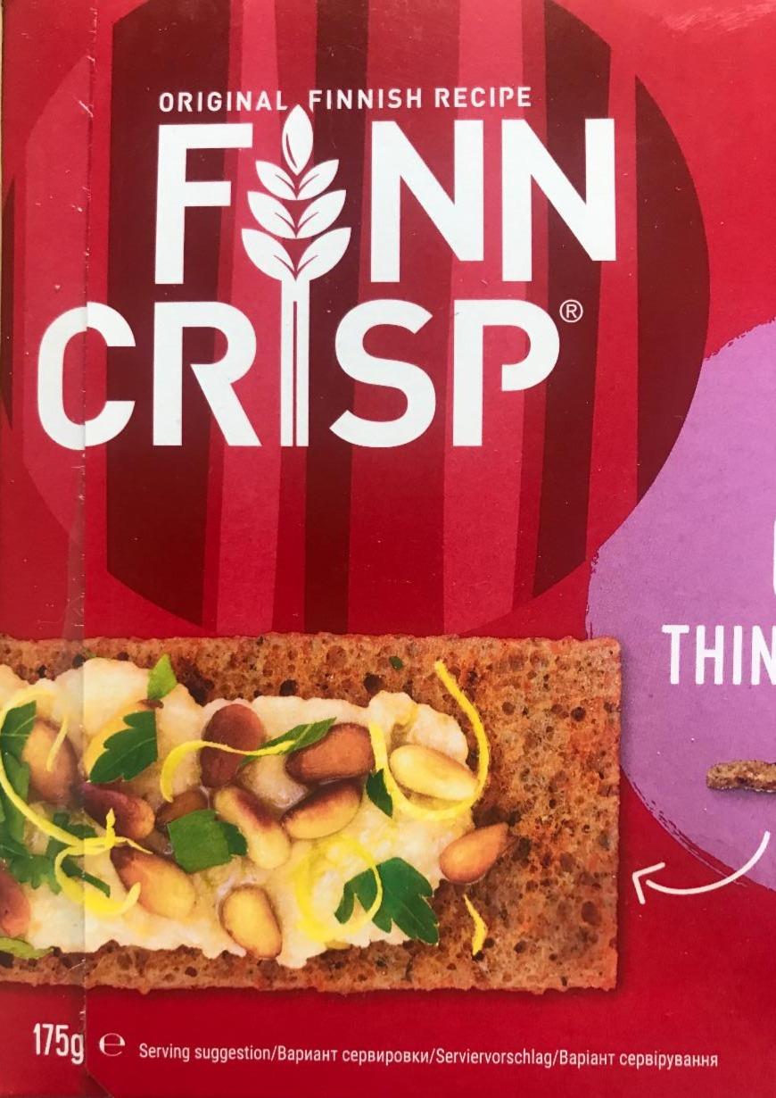 Zdjęcia - Finn Crisp Chleb chrupki z czosnkiem 175 g