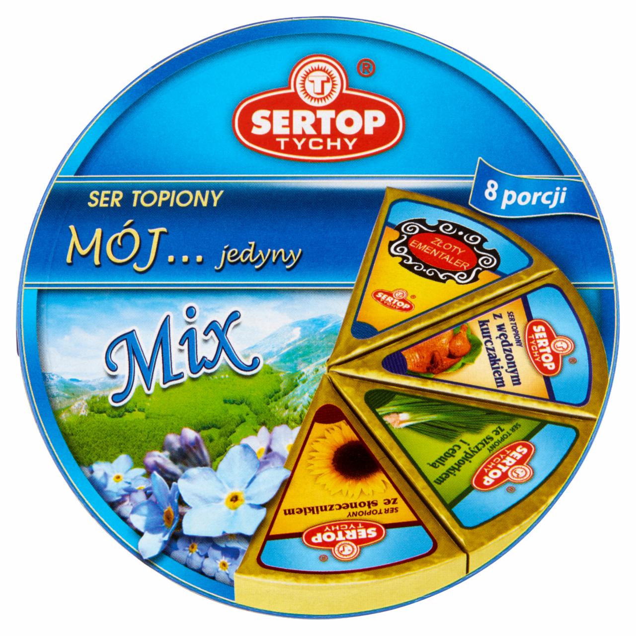 Zdjęcia - Sertop Tychy Mój... jedyny Mix Ser topiony 140 g (8 x 17,5 g)