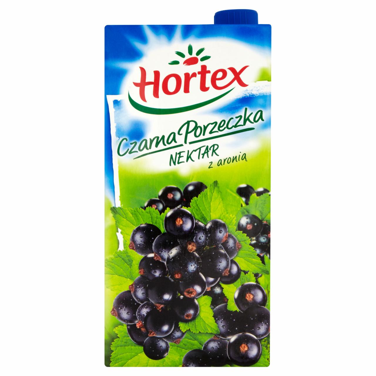 Zdjęcia - Hortex Czarna Porzeczka Nektar z aronią 2 l