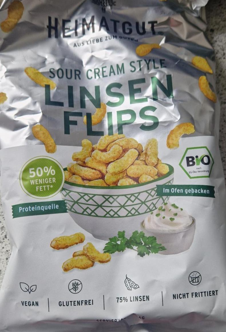 Zdjęcia - Linsen Flips sour cream style Heimatgut