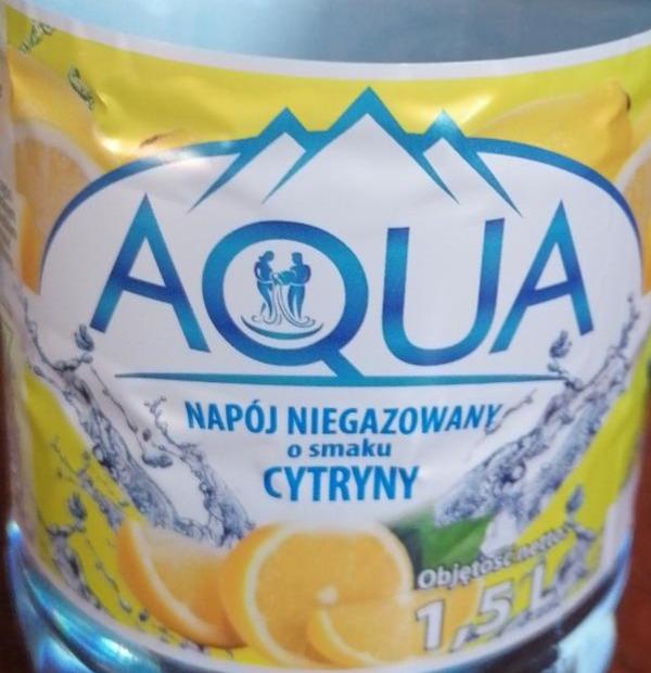 Zdjęcia - Aqua napój niegazowany o smaku cytryny