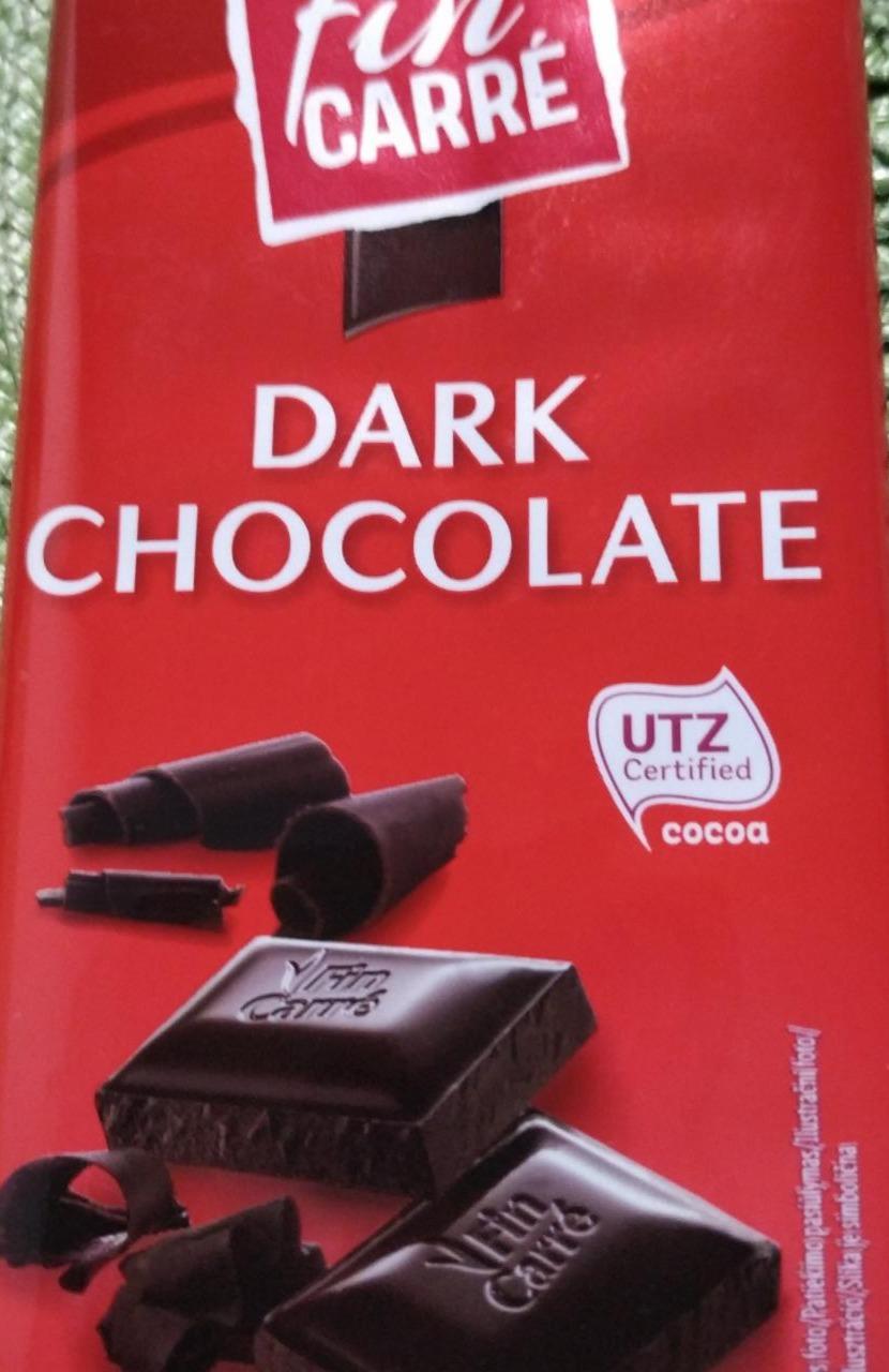 Zdjęcia - Dark chocolate Fin Carré