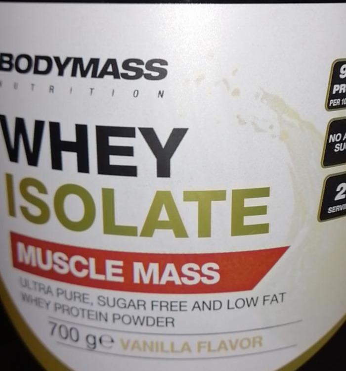 Zdjęcia - bodymass whey isolate Muscle mass Vanilla Flavor