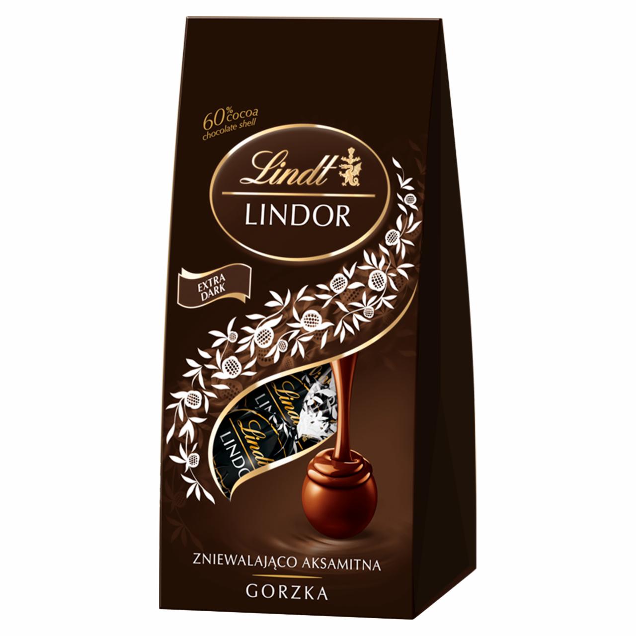 Zdjęcia - Lindt Lindor Praliny z gorzkiej czekolady 60% kakao 98 g