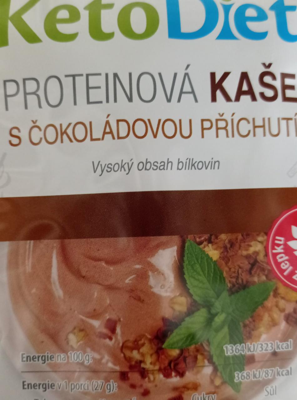 Zdjęcia - proteinowa kasza czekoladowa ketodiet