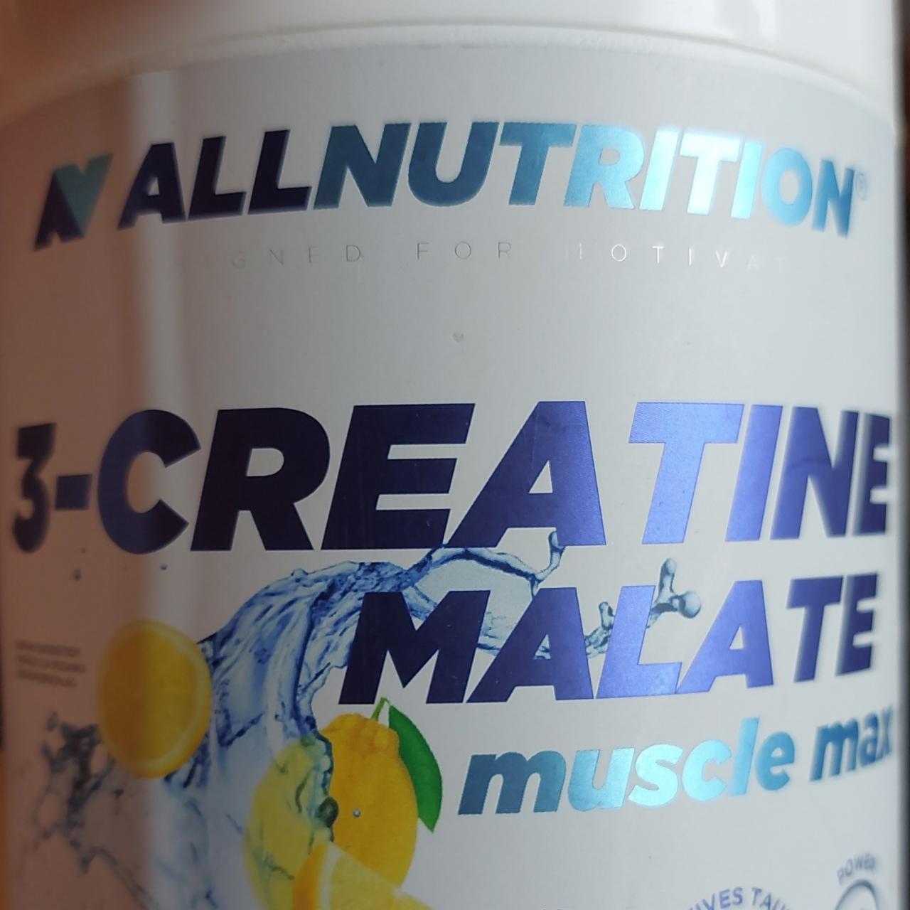 Zdjęcia - Allnutrition 3-creatine malate cytryna