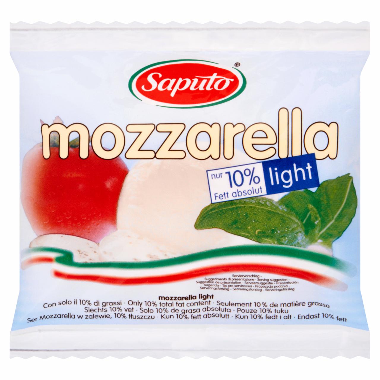 Zdjęcia - Saputo Ser Mozzarella light w zalewie 200 g