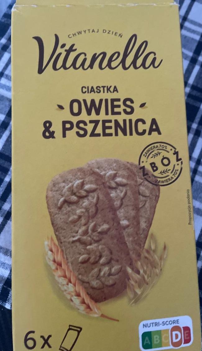 Zdjęcia - Ciastka Owies i Pszenica VITANELLA