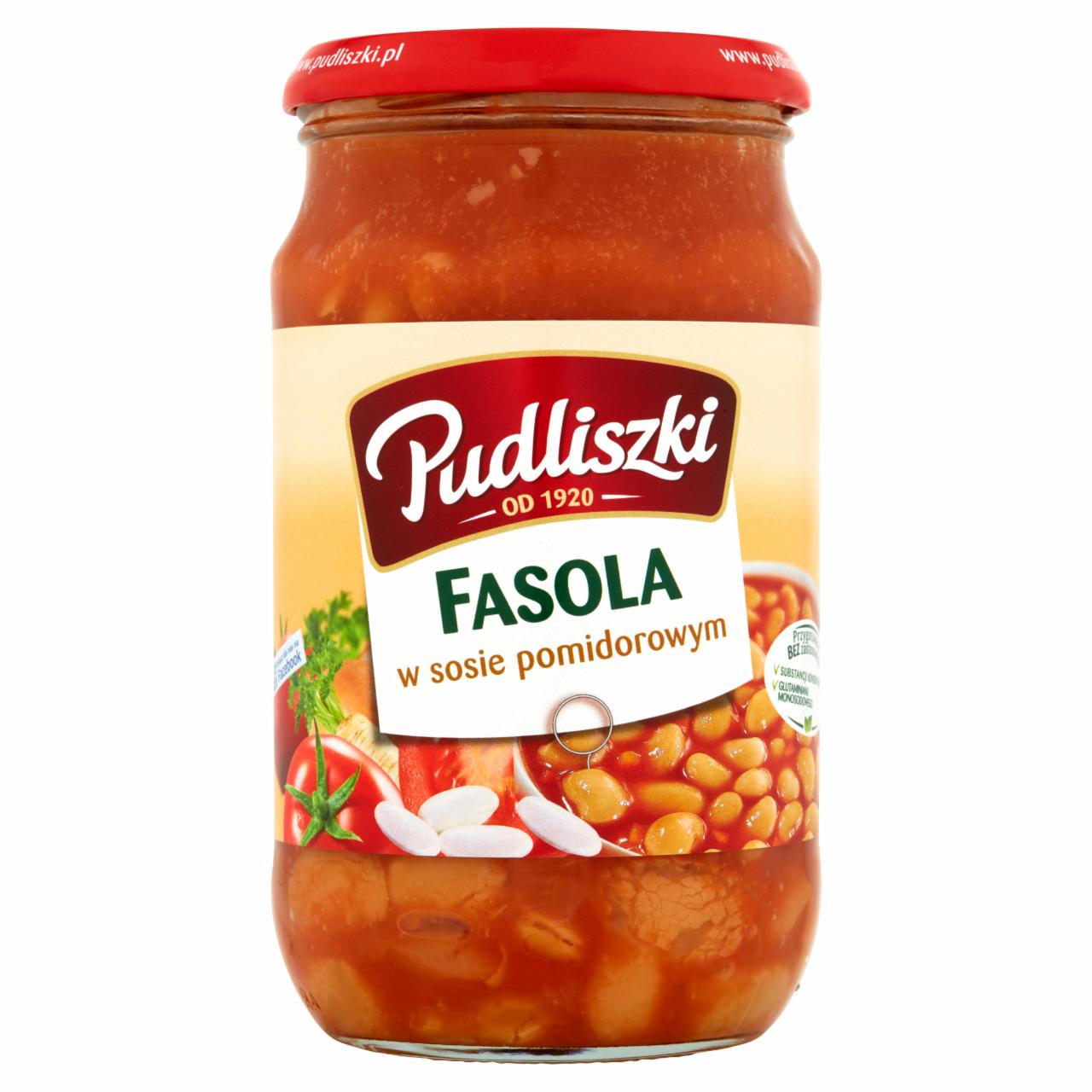 Zdjęcia - Pudliszki Fasola w sosie pomidorowym 620 g