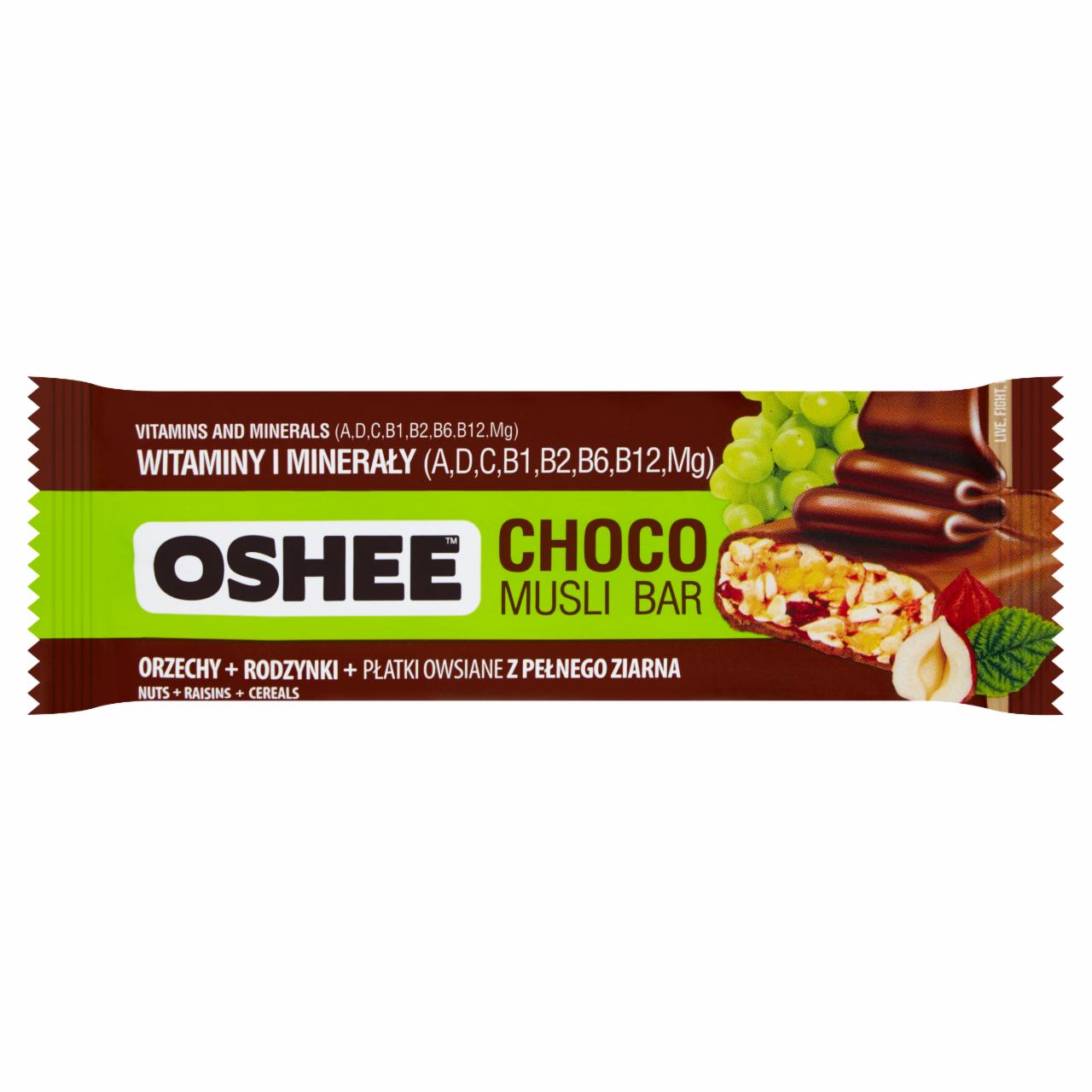 Zdjęcia - Oshee Choco Baton zbożowy 45 g