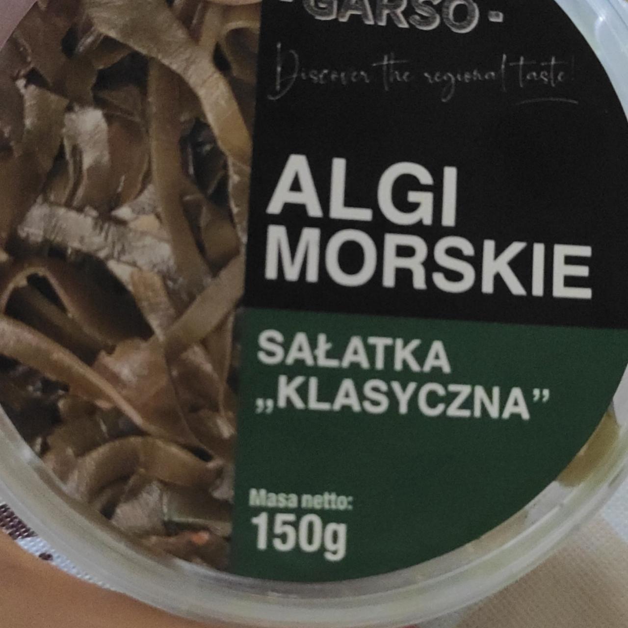 Zdjęcia - Garso Sałatka klasyczna algi morskie 150 g