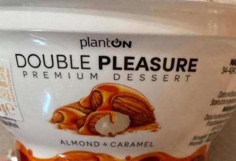Zdjęcia - Double Pleasure Roślinny deser premium z migdałów z karmelem Planton
