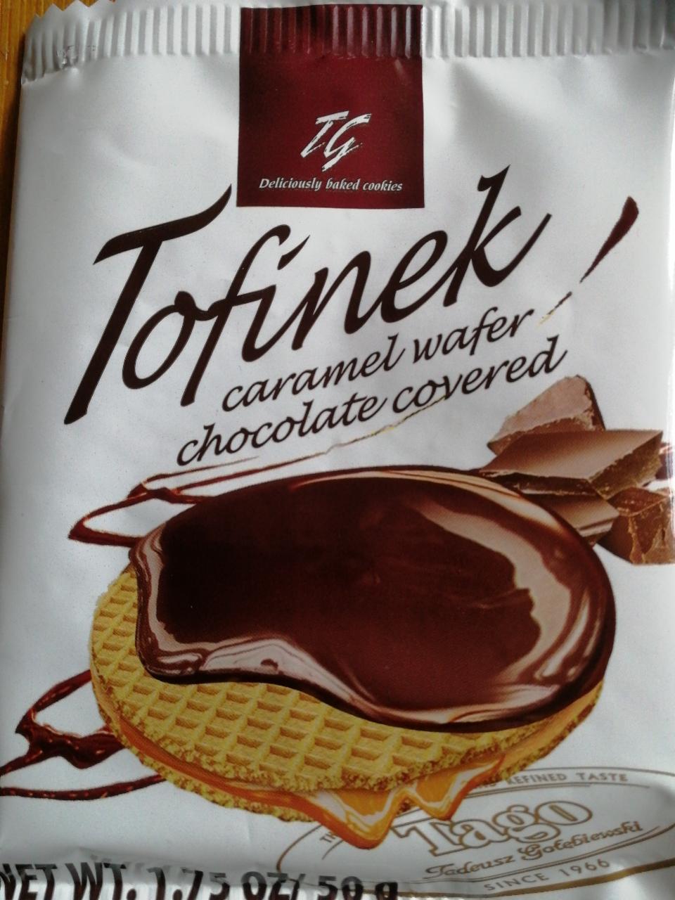 Zdjęcia - Wafel w czekoladzie Tofinek