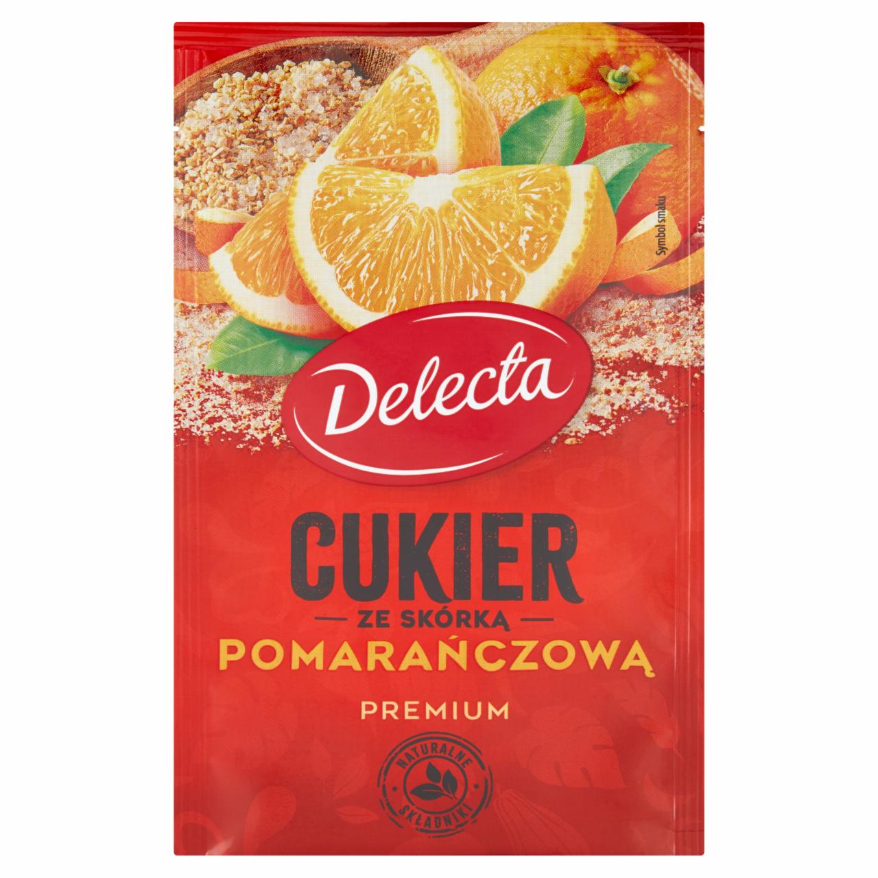 Zdjęcia - Delecta Premium Cukier ze skórką pomarańczową 15 g