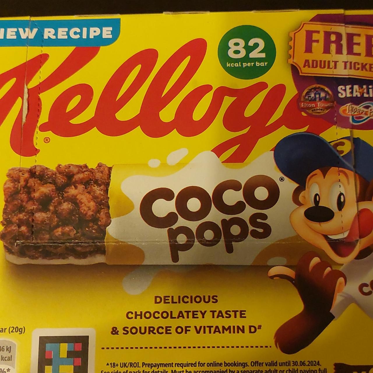 Zdjęcia - baton Coco pops Kellogg's