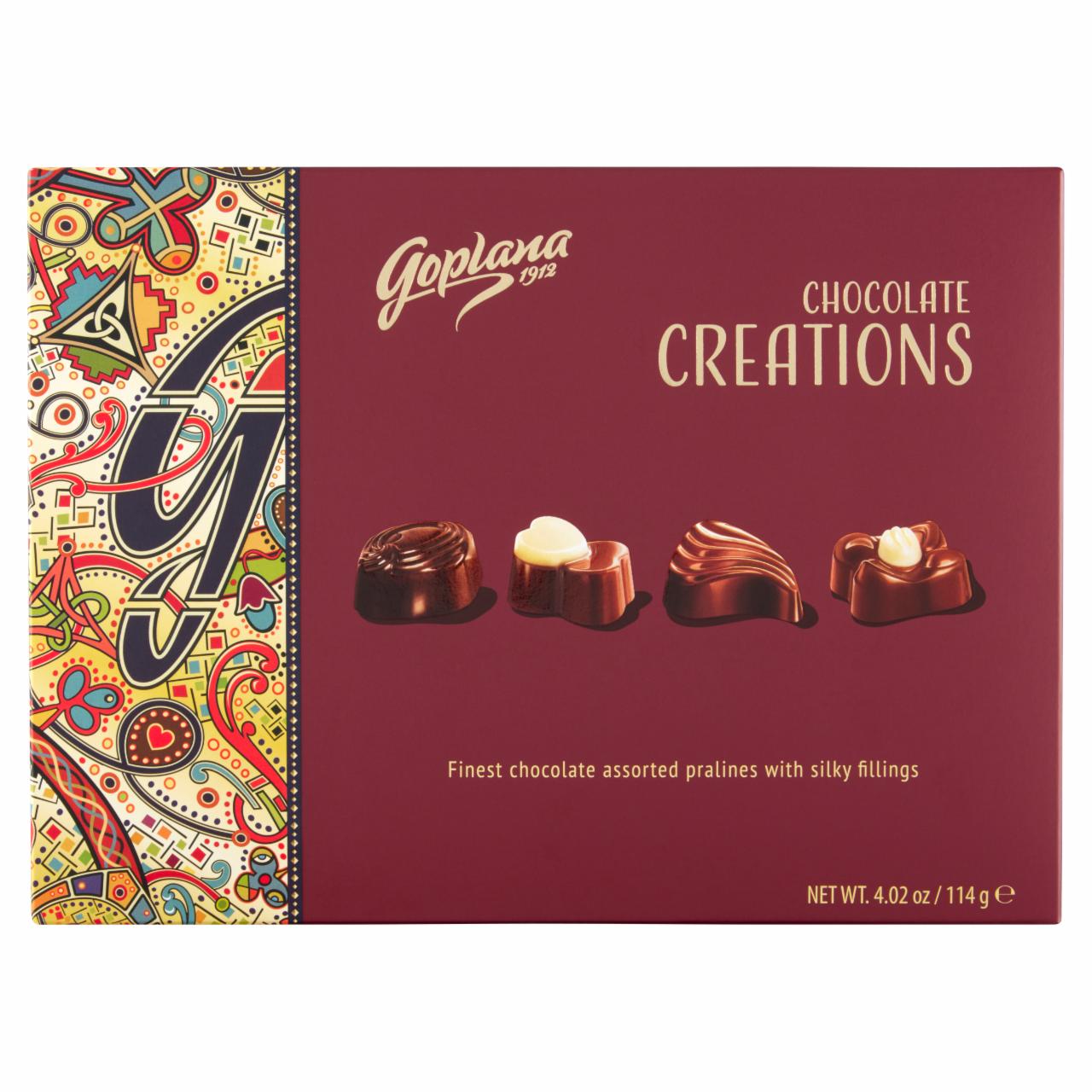 Zdjęcia - Goplana Chocolate Creations Praliny z aksamitnymi kremami 114 g
