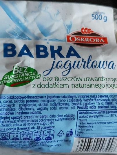 Zdjęcia - babka jogurtowa Oskroba