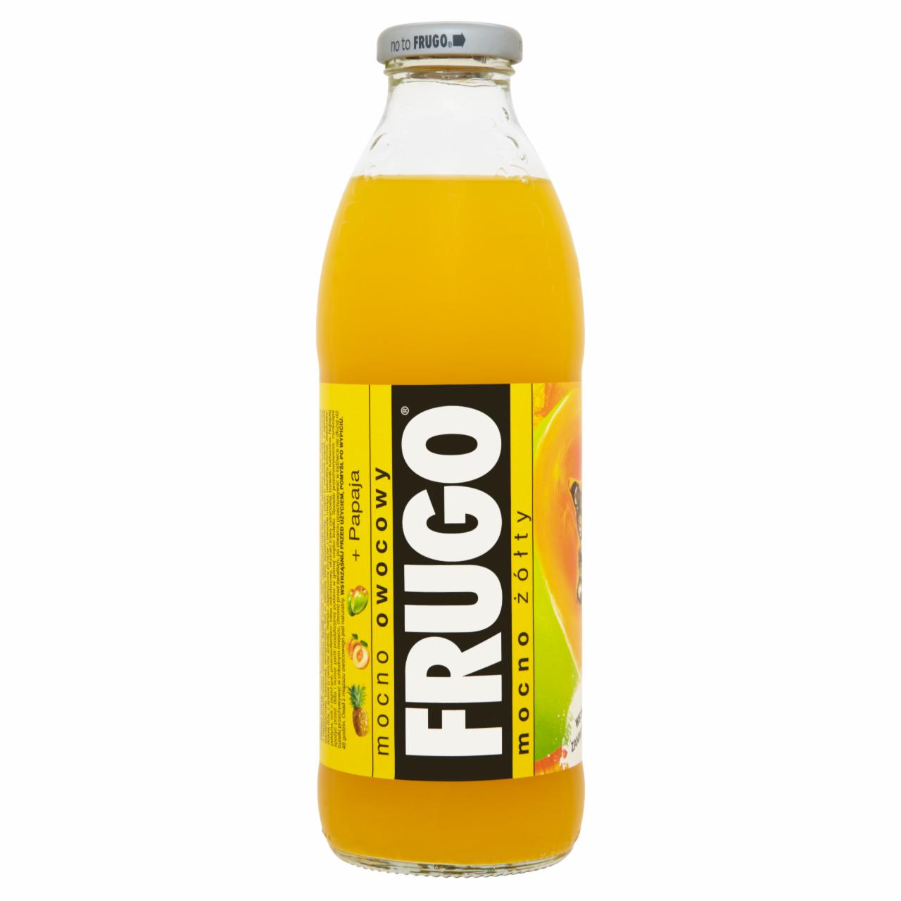 Zdjęcia - Frugo Żółte Napój wieloowocowy niegazowany 750 ml