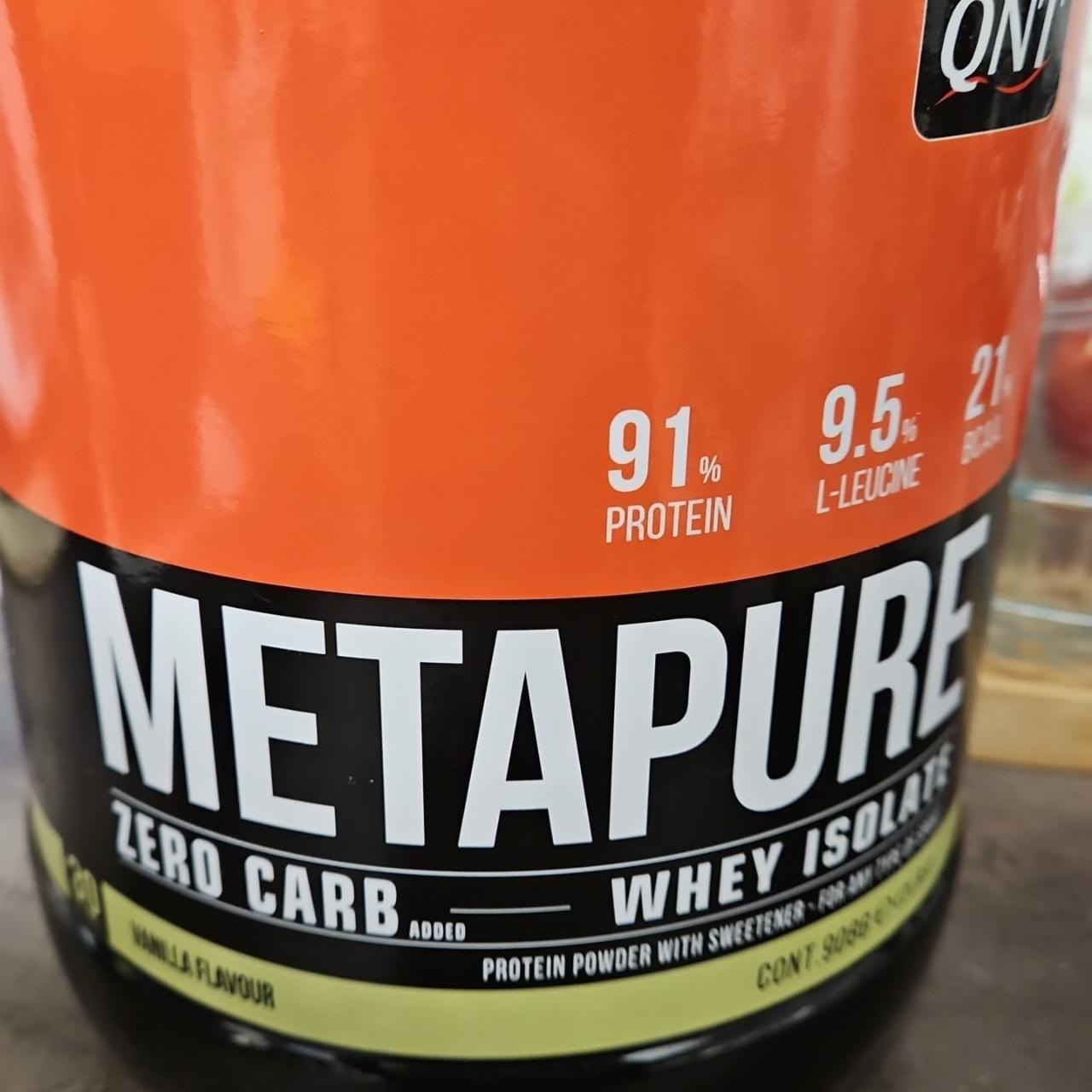 Zdjęcia - Metapure Whey Isolate vanilla QNT