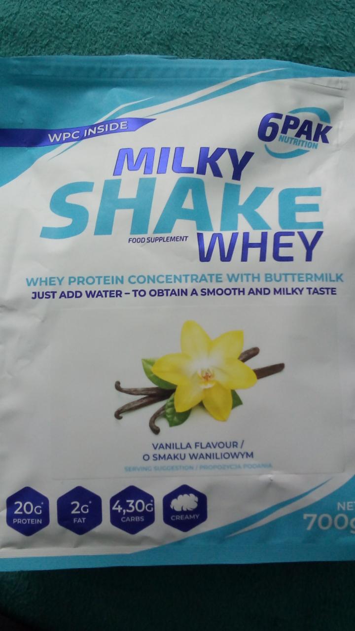 Zdjęcia - Milky SHAKE WHEY wanilia