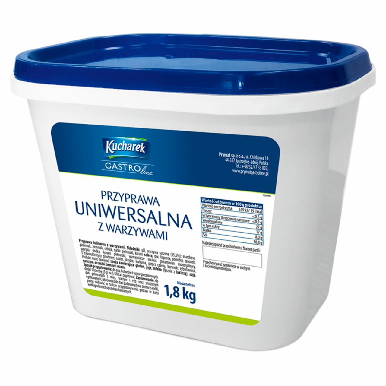 Zdjęcia - Kucharek GastroLine Przyprawa uniwersalna z warzywami 1,8 kg