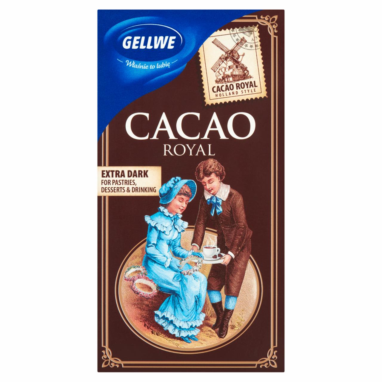 Zdjęcia - Gellwe Kakao extra ciemne 80 g