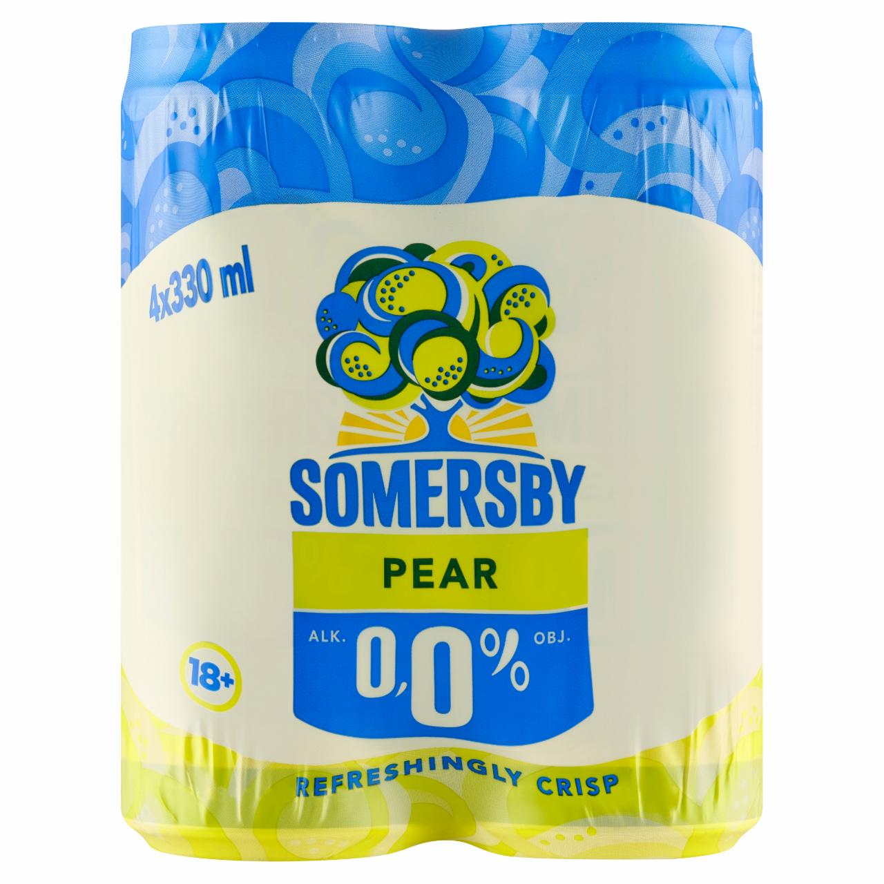 Zdjęcia - Somersby Bezalkoholowy napój piwny o smaku gruszki 4 x 330 ml