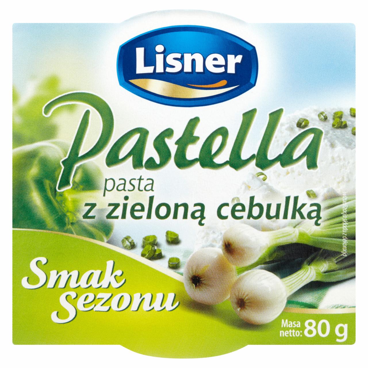 Zdjęcia - Lisner Pastella Smak Sezonu Pasta z zielona cebulką 80 g
