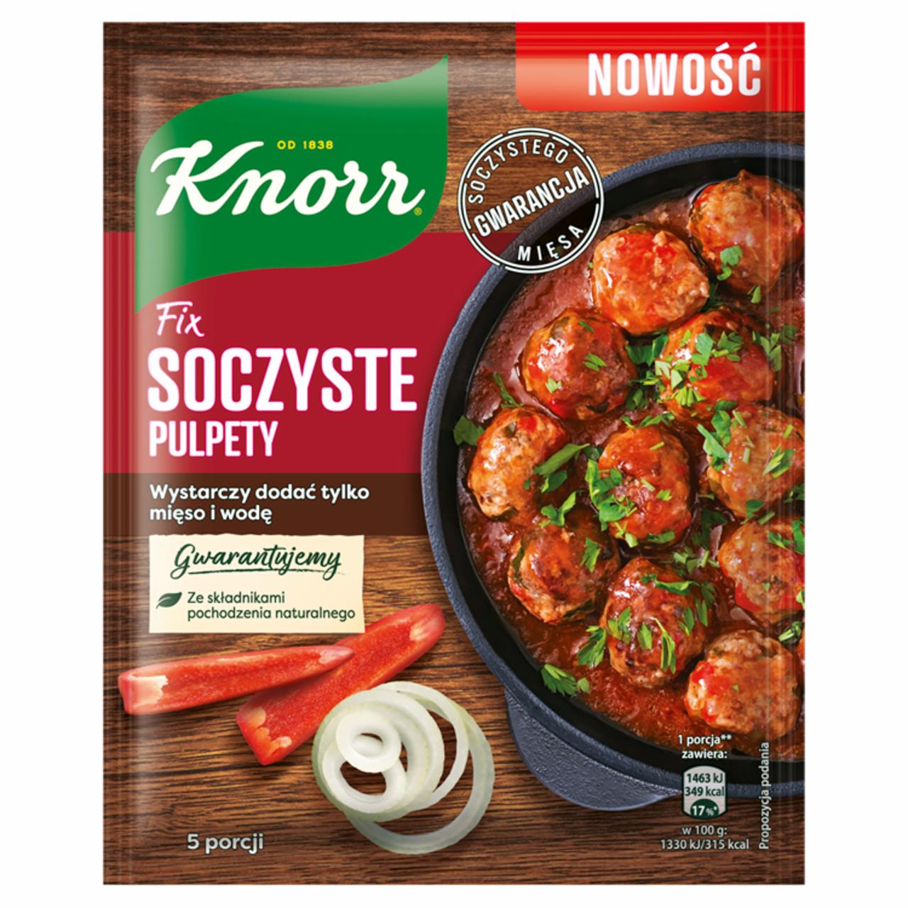 Zdjęcia - Knorr Fix soczyste pulpety 70 g