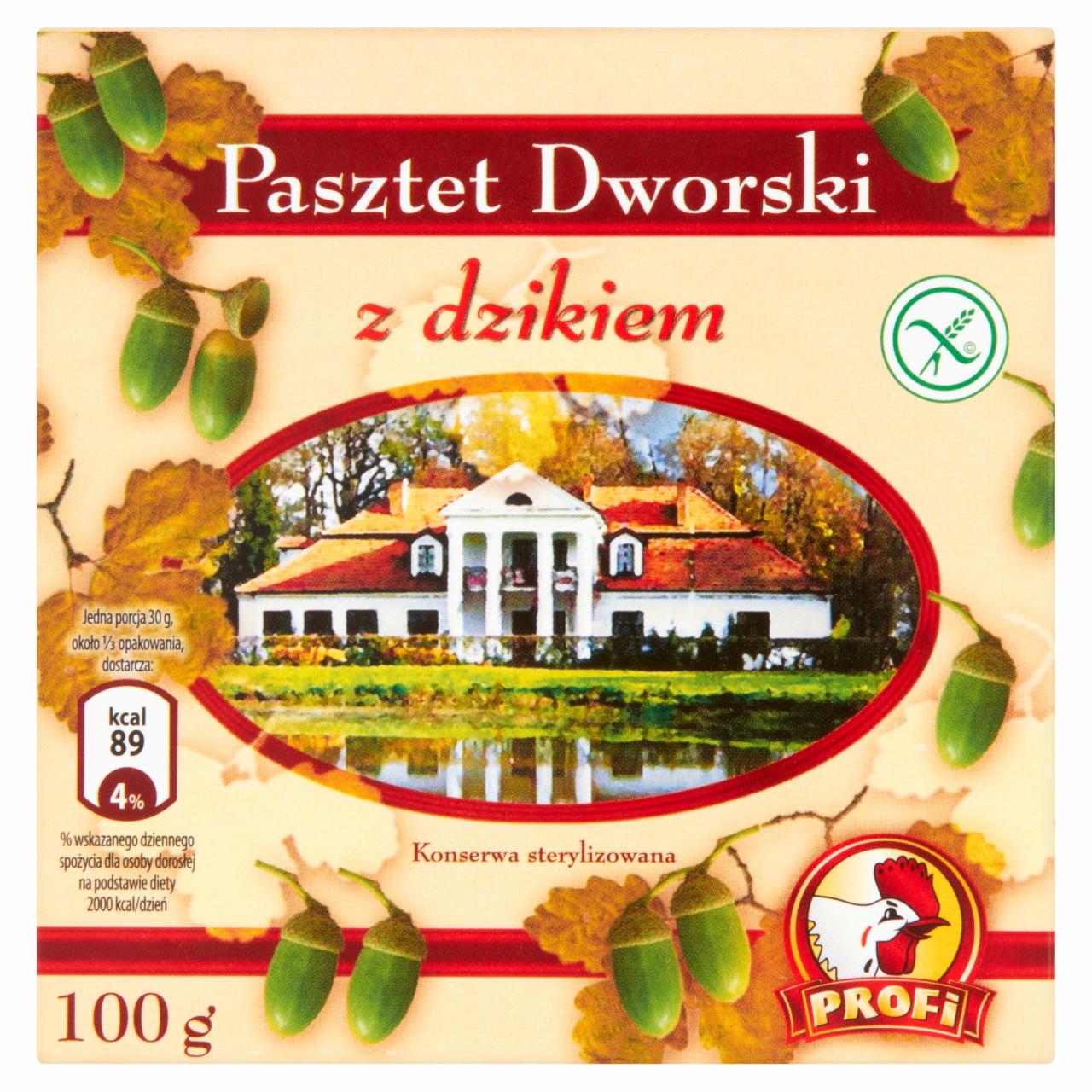 Zdjęcia - Profi Pasztet Dworski z dzikiem 100 g