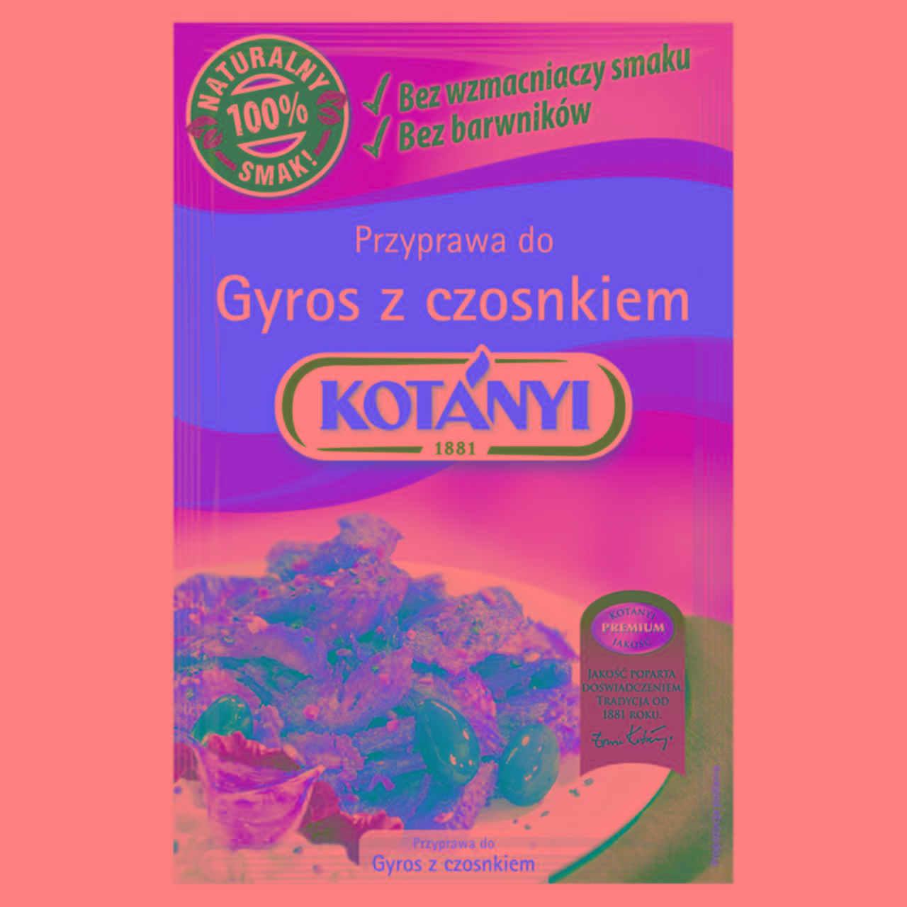 Zdjęcia - Kotányi Przyprawa do gyros z czosnkiem 30 g