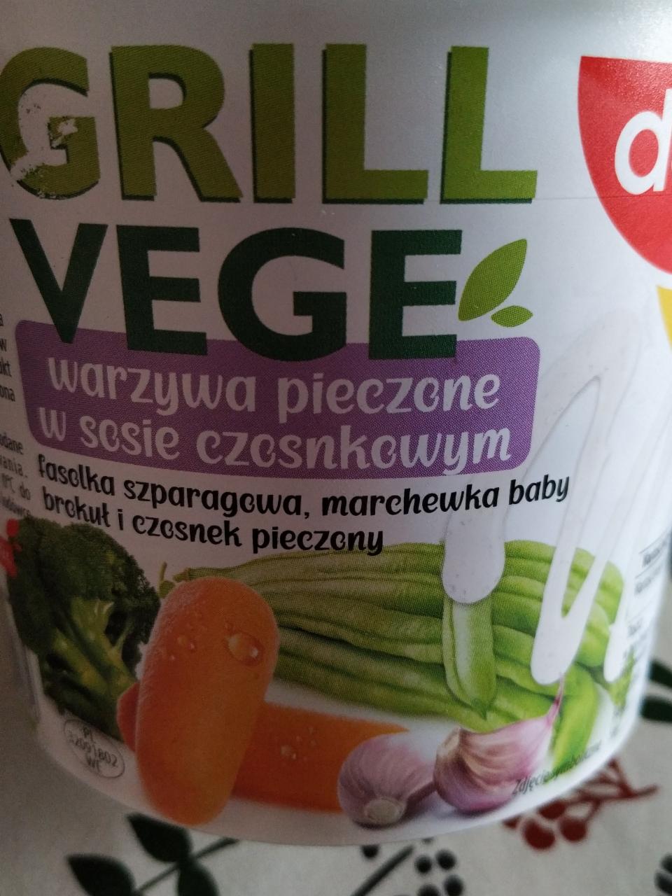 Zdjęcia - Grill Vege warzywa pieczone w sosie czosnkowym Dega