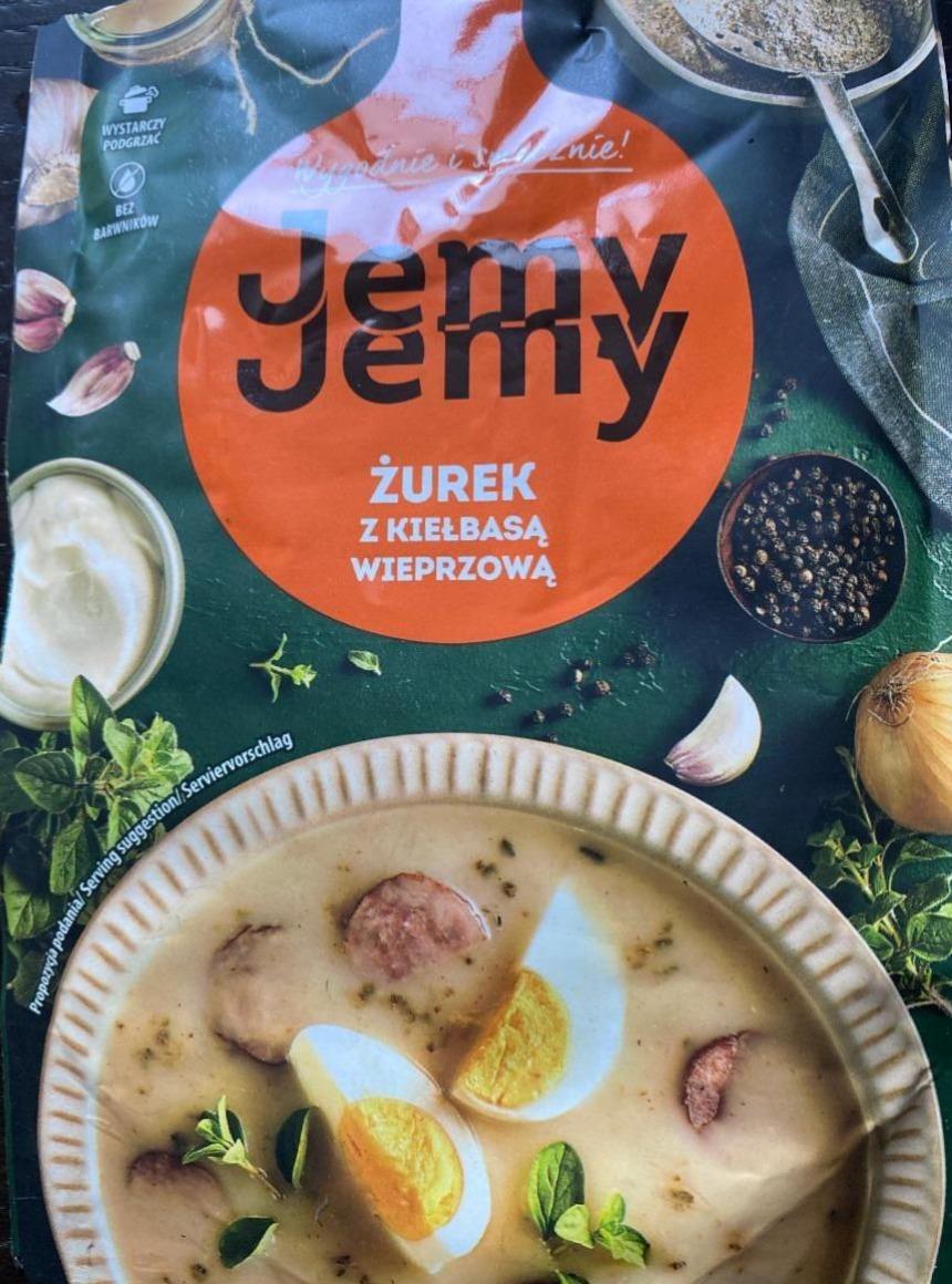 Zdjęcia - Żurek z kiełbasą wieprzowa Jemy Jemy