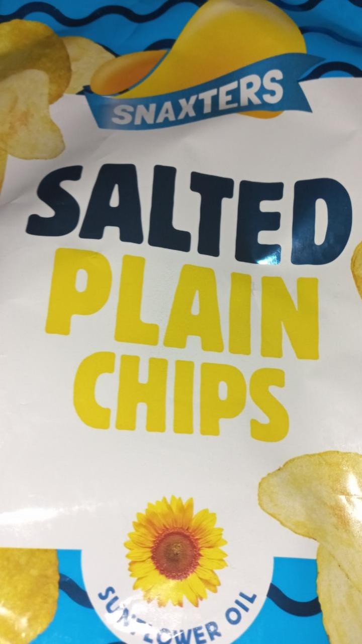 Zdjęcia - Salted plain chips Snaxters