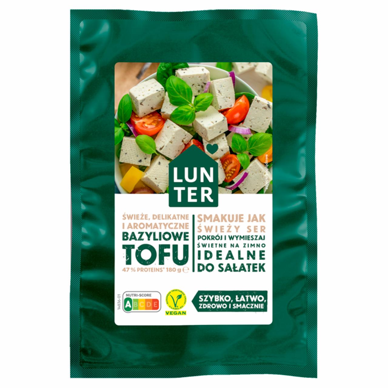 Zdjęcia - Lunter Tofu z bazylią 180 g