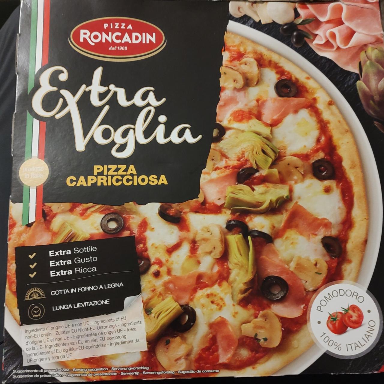 Zdjęcia - Pizza capricciosa extra voglia Pizza Roncadin