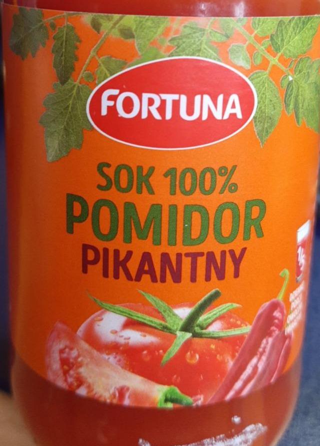 Zdjęcia - sok pomidorowy pikantny fortuna