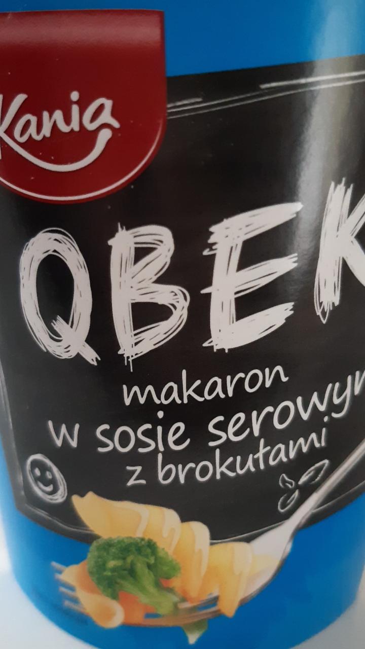 Zdjęcia - Qbek Makaron w Sosie Serowym z Brokułami Kania