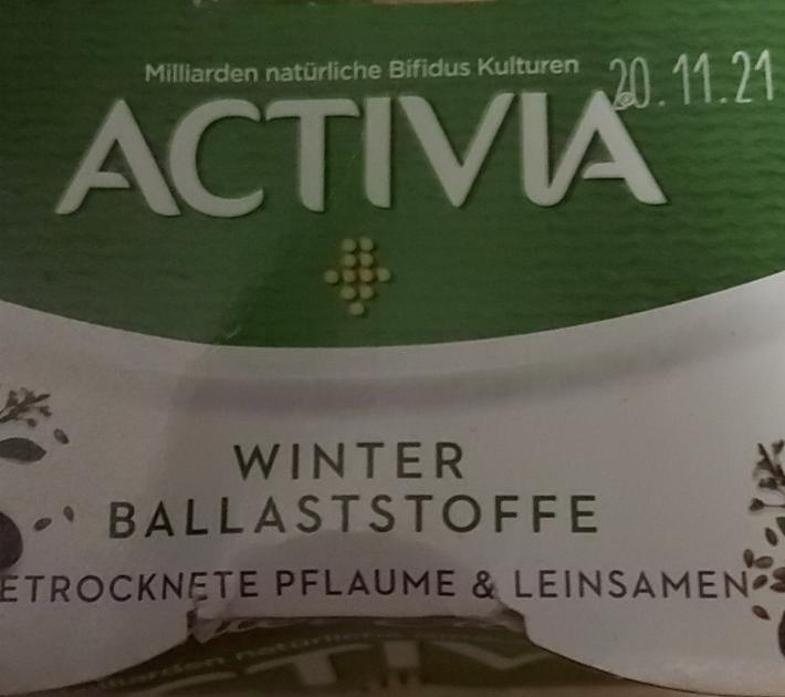 Zdjęcia - Winter ballaststoffe activia