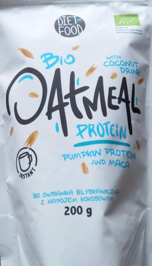 Zdjęcia - bio oatmeal protein diet food